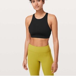 Lululemon high neck energy bra